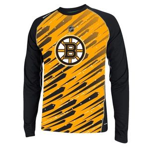 Men’s Bruins Reebok Gold Center Ice PlayDry L/S